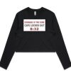AS Colour Long Sleeve Crop Thumbnail